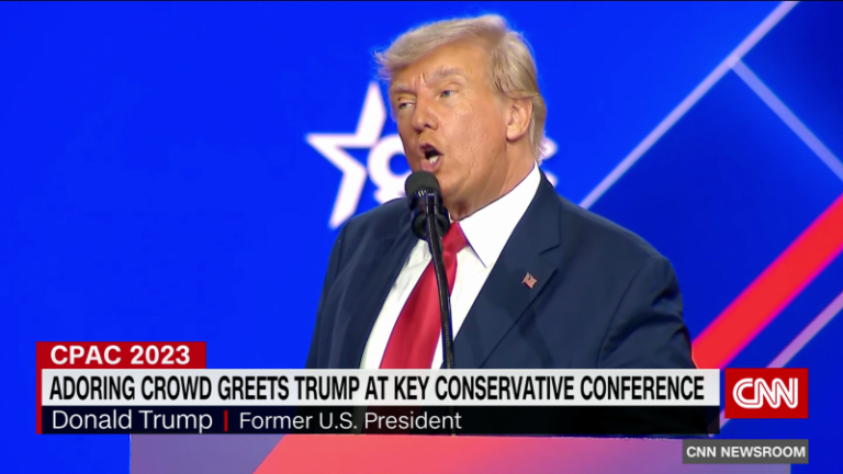 CNN fact-checked the lies in Donald Trump’s speech at CPAC 2024, highlighting the inaccuracies with HTML tags.