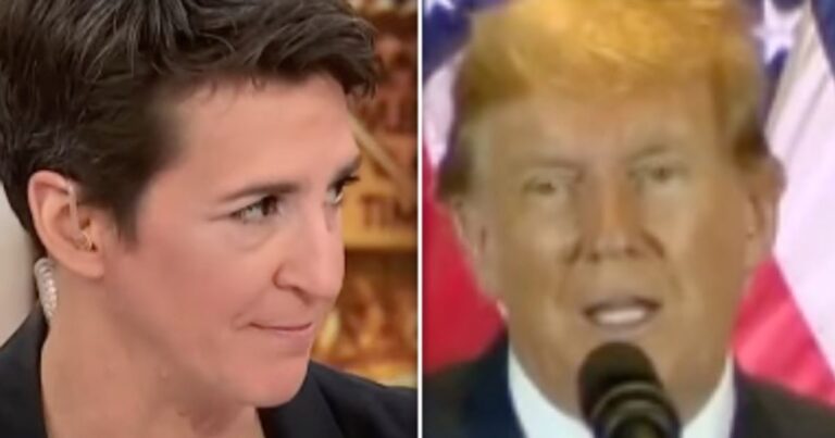 Rachel Maddow Cuts Into Donald Trump’s Super Tuesday Speech Lies With 2 Scathing Words