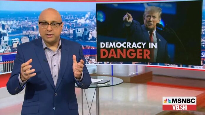 MSNBC's Ali Velshi Says 'We Are Dangerously Close' to Trump Taking Power Again (Video)