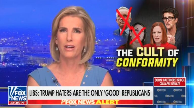 Laura Ingraham dismisses the idea of Trump demanding ‘loyalty’ as a notion.