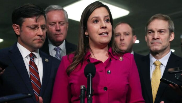 Fact check: Elise Stefanik tried to get election overturned, promoted election lies