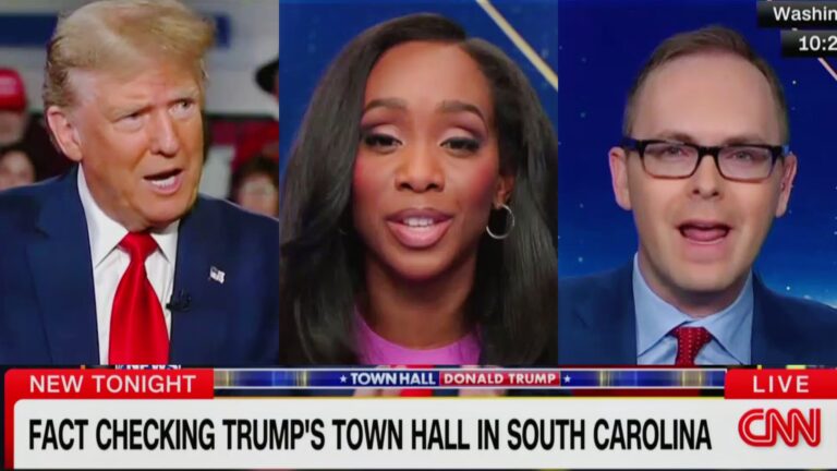 CNN Abby Phillip, Daniel Dale Torpedo Trump Town Hall Lies