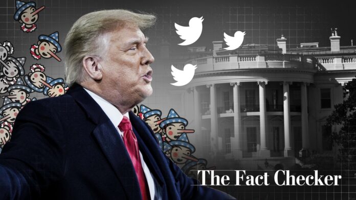 Trump’s false or misleading claims total 30,573 over 4 years