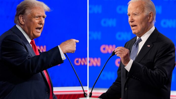 Biden-Trump debate: A look at some of the false claims made