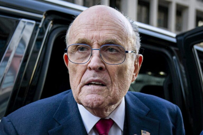 Rudy Giuliani is disbarred in New York for spreading Donald Trump’s 2020 election lies