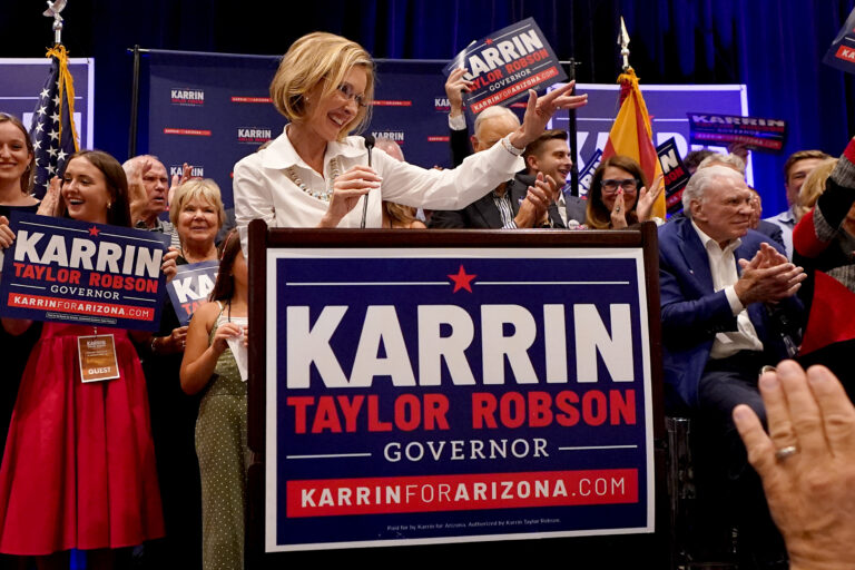Trump-endorsed Karrin Taylor Robson drops out of Arizona governor’s race