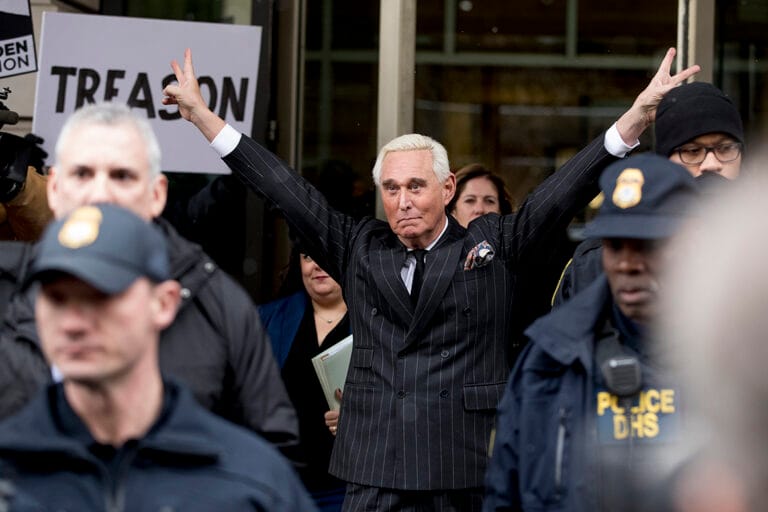 Roger Stone is back