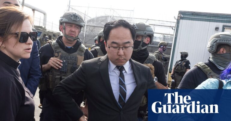 US senator says he was pepper sprayed by federal agents during protest at ICE facility | ICE (US Immigration and Customs Enforcement)