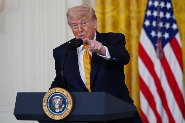 Trump calls for Jeffries to be charged with ‘inciting violence’ in social media post