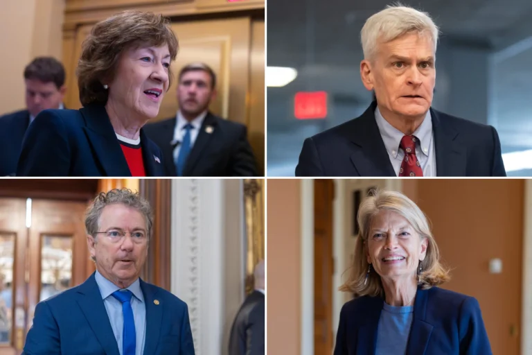 The 4 Republican senators who voted for war powers resolution, breaking with Trump