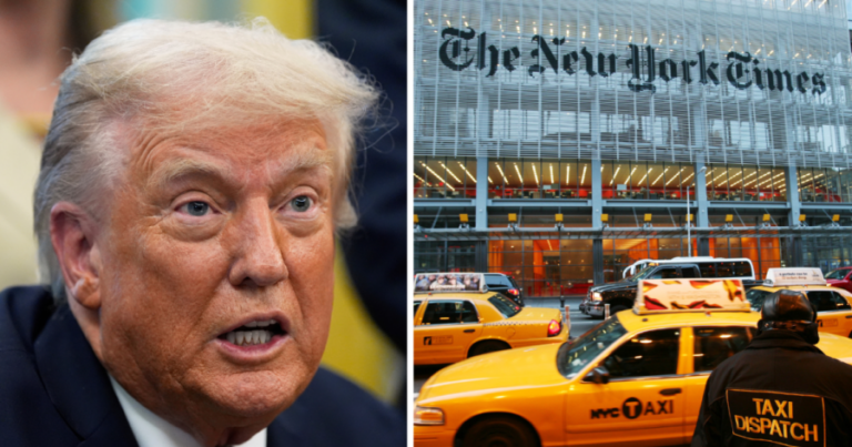 Trump renews threat to New York Times over Iran coverage