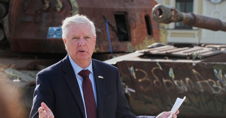 With Lindsey Graham Gone, Ukraine Loses an Ally in Trump’s Ear