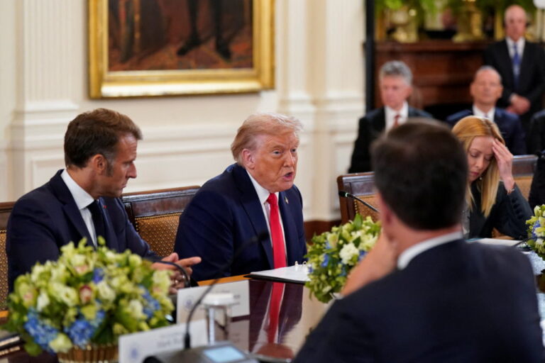 Europe’s leaders close ranks as they face barbs and pressure from Trump