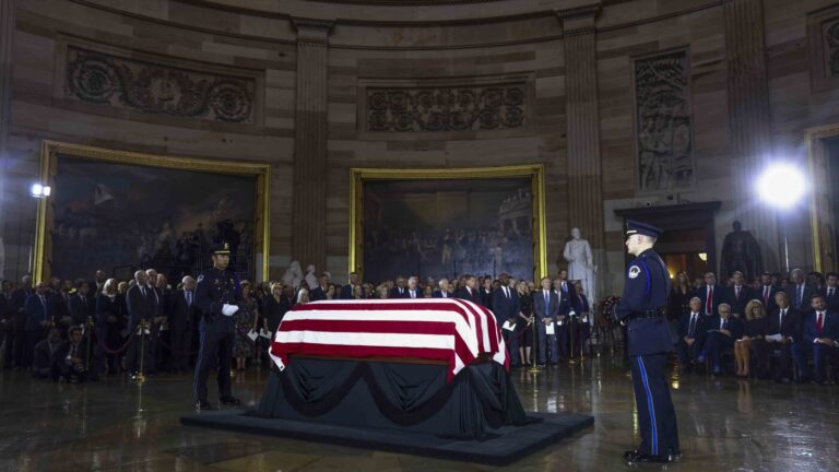 Leaders pay final tributes to Lindsey Graham : NPR