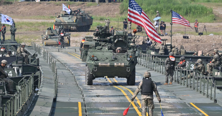 Trump’s Order to Cut Military Exercises With South Korea Carries Risks, Experts Say