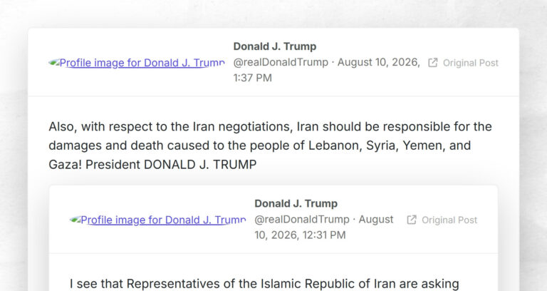 Donald J. Trump: "RT: https://truthsocial.com/users/realDonaldTrump/statuses/11707216814923661…