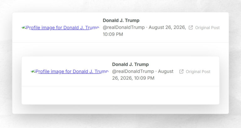 Donald J. Trump: "RT: https://truthsocial.com/users/realDonaldTrump/statuses/117165035124737967"
