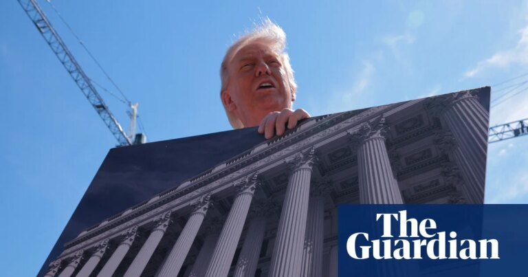 US supreme court allows Trump to keep building $400m White House ballroom | US supreme court