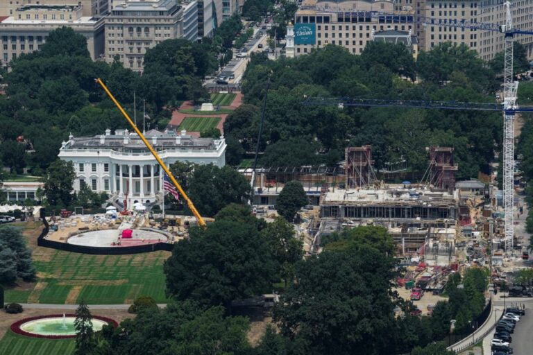 How Trump’s construction projects are changing Washington and costing taxpayers