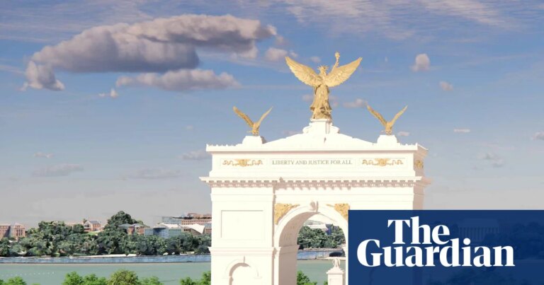 The desecration of DC: from a giant arch to a nuke-proof bunker, Trump’s legacy-building blingfest is an architectural atrocity | Architecture