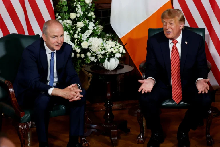 Trump endorses Irish reunification, breaking with decades of U.S. policy