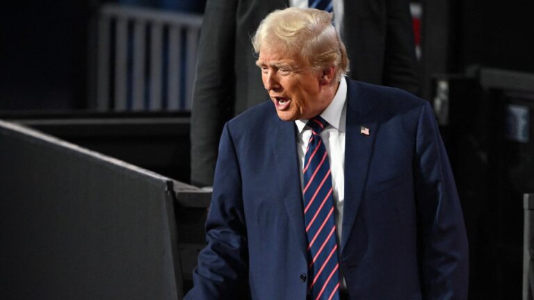 At 9/11 Tribute, Trump Claims Firefighters Carried Him to Safety