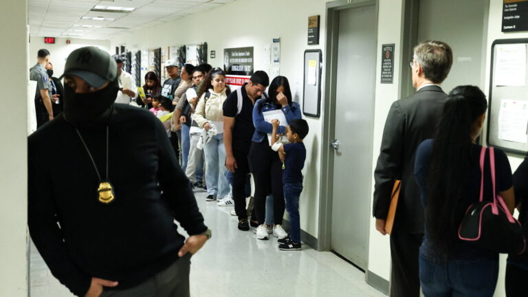 New immigration court locations throw chaos into due process : NPR